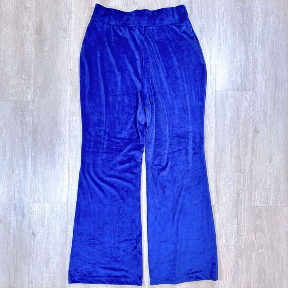 Blue Velvet Lounge Sweatpants L - Picture 3 of 3